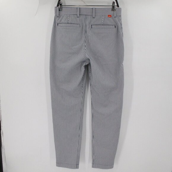 Malbon Golf x Nike Pant Mens 30 Dri-FIT UV Chino Striped Straight Leg Mid Rise - Picture 5 of 15